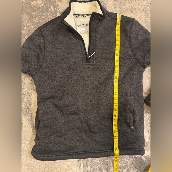 Men’s Gray Orvis Pullover - Picture 6 of 6